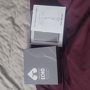 Echo Carnival Players Club 3 In 1 Charger For Phone, Smart Watch & Airpods, Gray